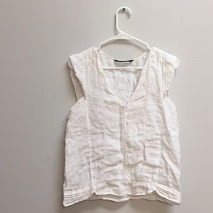 ZARA Basic White Short sleeve